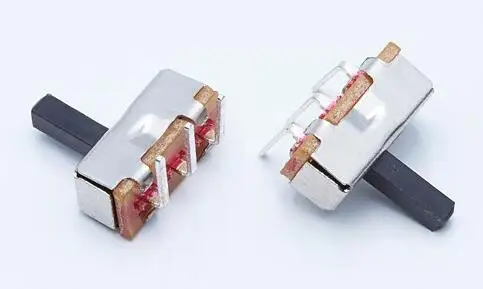 

20PCS 1P2T 2 Position Vertical Slide Switch 3 Pin SS12D03