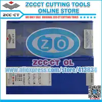 Free Shipping ZCCCT grooving & turning inserts ZTGD0404-MG YBG302 for steel and stainless steel semi-finish to rough manching