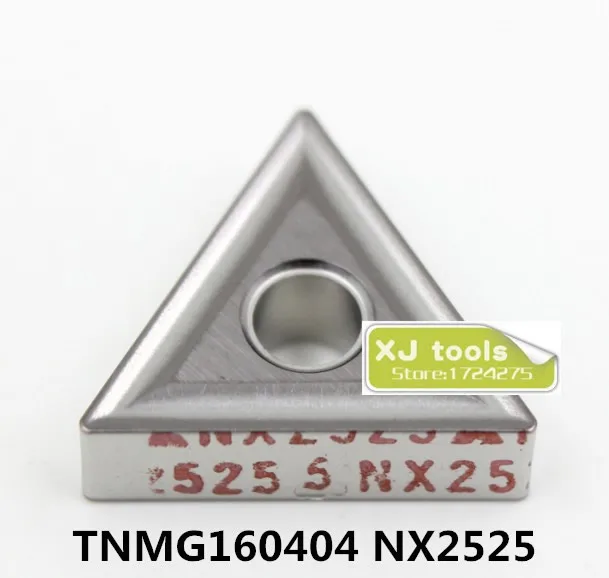 Free shipping 10pcs TNMG160404 NX2525/TNMG160408 NX2525 ceramic inserts