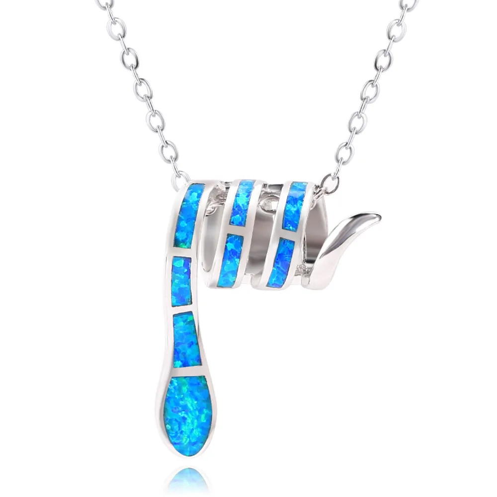 

KELITCH Initial Choker Necklace Syuthetic Opal Extension Small Sideways Cross First Necklace