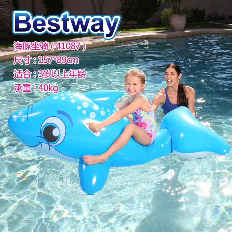 Hot Juegos Inflatable Swimming Ring Animal Modeling Seat Boat Float Boat Water Sports Children Mounts Dolphin Large Kids Toy Juego Inflatable Large Inflatable Water Toyschild Inflatable Aliexpress