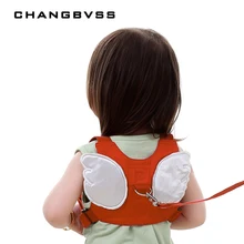 Детская упряжь с крыльями ангела, Детская ходьба, harnais enfant, рюкзак на поводке для детей 8-20 месяцев