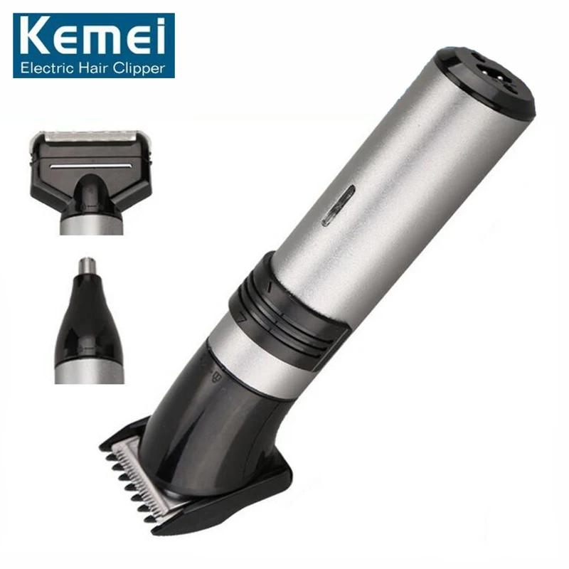 

Original KM1210 3 In 1 Multifunction Reciprocating Rechargeable Electric Shaver Hair Clipper Nose Hair Trimmer Combination