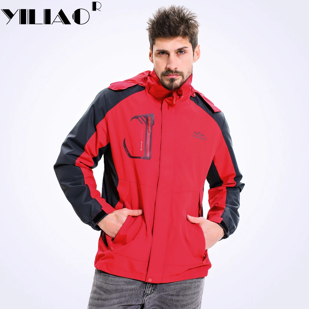 

Plus Size 4xl Men Winter Windproof Warm Men's Jackets WaterProof Fishing Clothing Polar Fleece SportWear Women Men's Coat