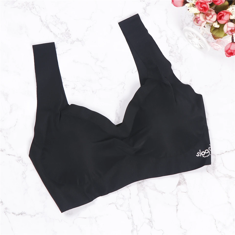 2019 Seamless Lingerie Padded Bras for Women Shakeproof Fitness Female