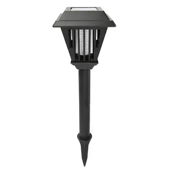 

2 LED Garden Lawn Solar Mosquito Repellent Killer Lamp Outdoor Garden LED Light Insect Pest Mosquito Bug Zapper Lamp Killer