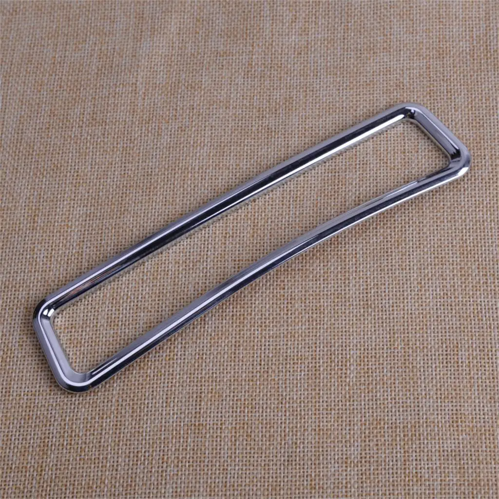 

CITALL Chrome Inner Gear Shift Panel Front Storage Box Position Cover Trim Fit For Jeep Patriot Compass 2011-2016 Accessories