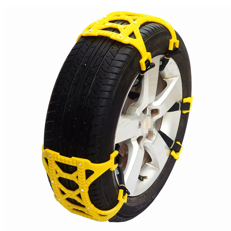 

6Pcs/Set Universal Snow Chains trucks Car Tyre Winter Roadway Safety TPU Tire Chains Snow Climbing Mud Ground AntiSlip