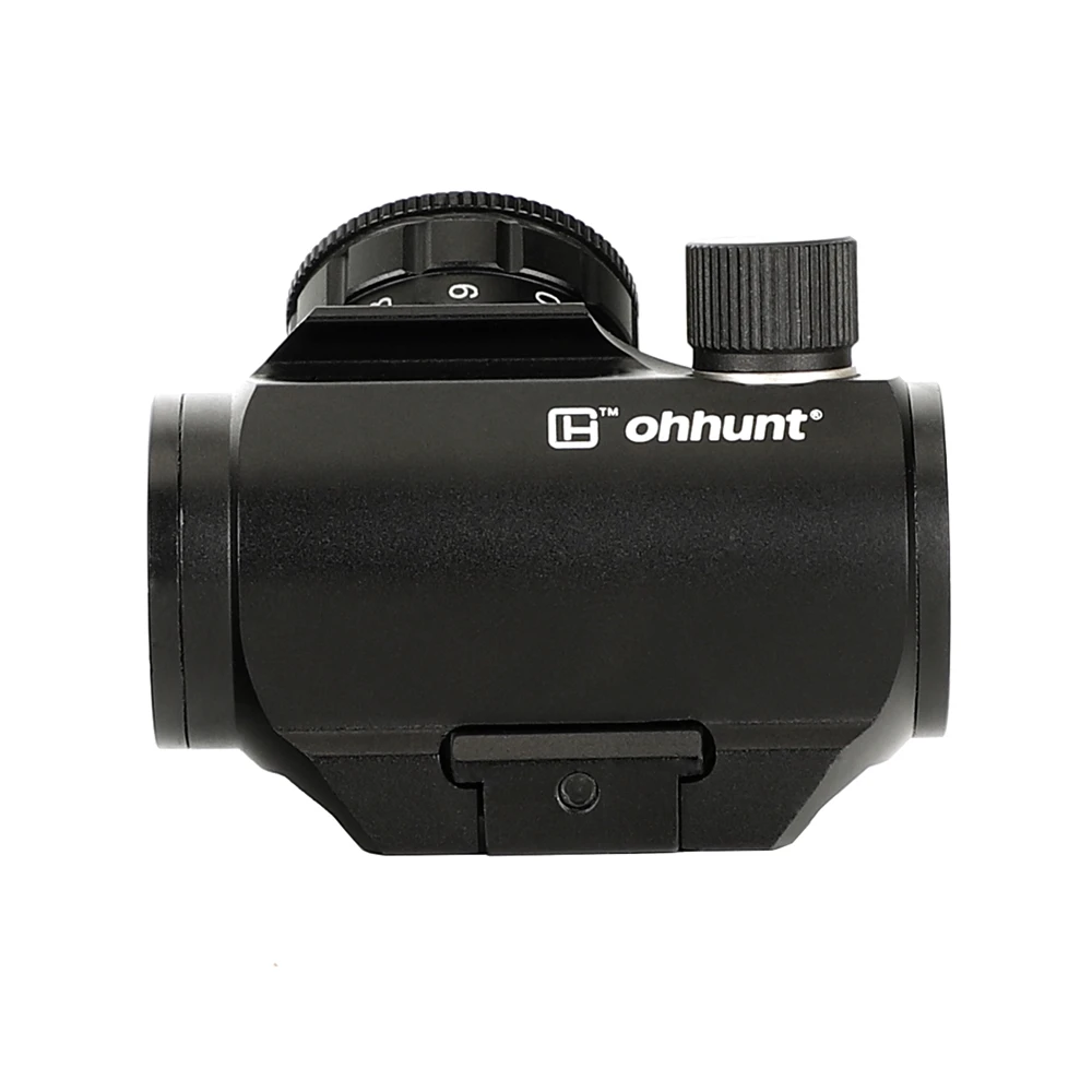 Compacto de Baixa Ohhunt Potência Red Dot Sight Scope Weaver Picatinny Montar Caça Tático Rifle Riflescopes 1x21 3 Moa 10 Lunetas Riflescopes