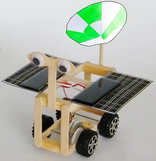 Mini Battery Power Car Assembly Model Kit Developmental Toy Science Experiment Educational Toys