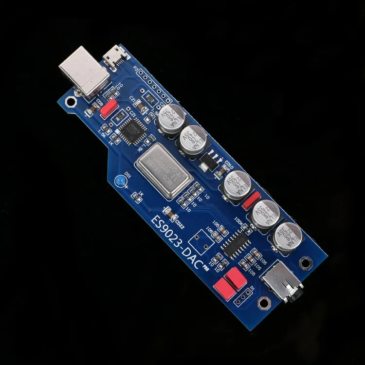 PCM2706 + ES9023 HIFI аудио DAC плата/декодер плата/усилитель карты расширения/бездонный