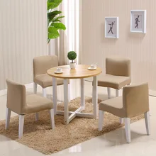 Столы для кафе мебель твердой древесины+ сталь круглый стол Меса де centro минималистский современный кофейный стол basse salontafel 60*60 см