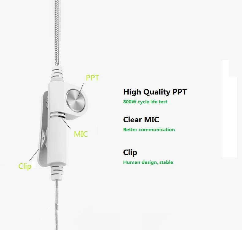 3,5 мм baofeng Радио 2pin K порт КАПСЮЛЬ ptt mic гарнитура портативная приёмопередаточная радиоустановка иди и болтай walkie talkie “иди и UV-5R UV-82 BF-888S