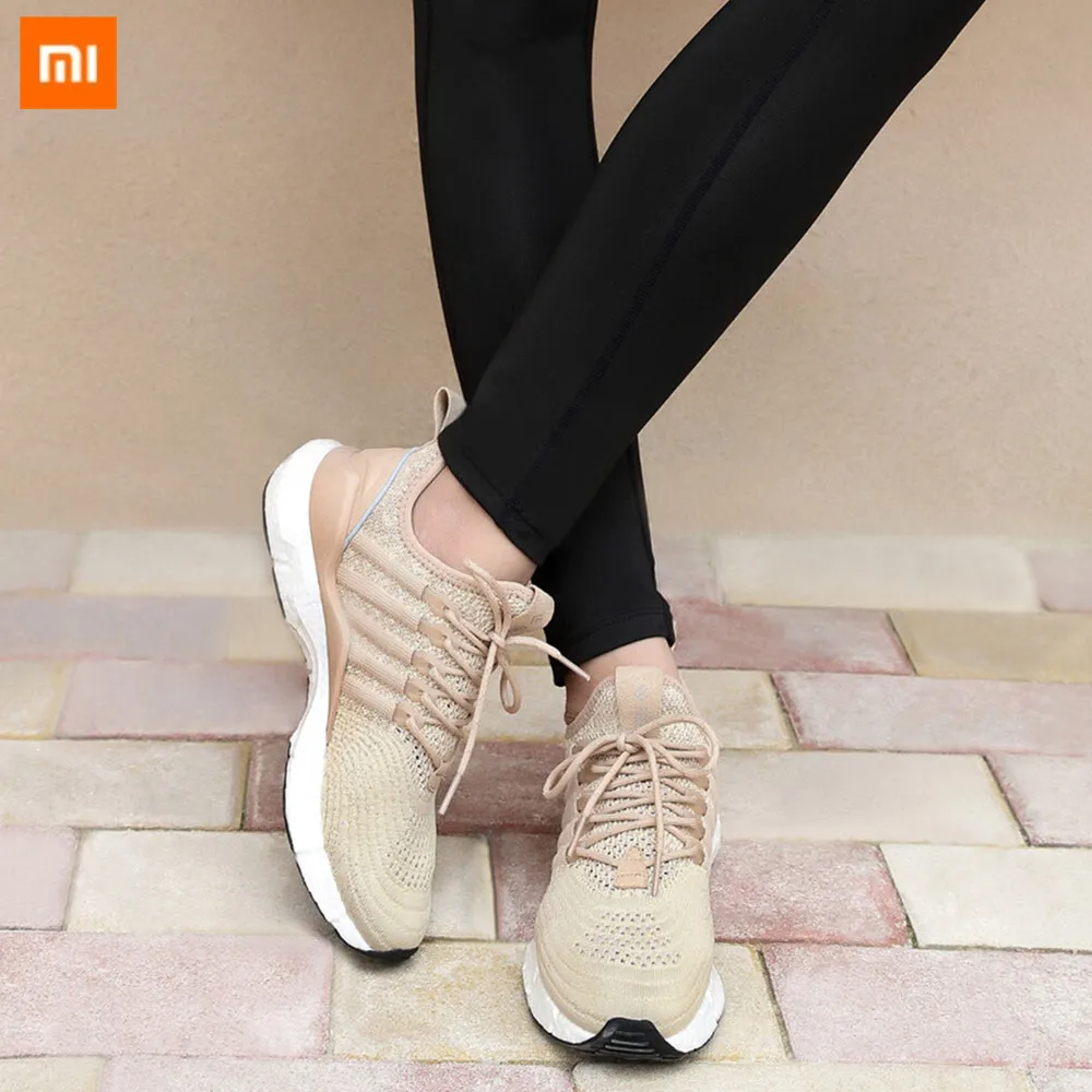 

(Women)Xiaomi FREETIE sports shoes light ventilate elastic Knitting shoes breathable refreshing city Running Sneaker