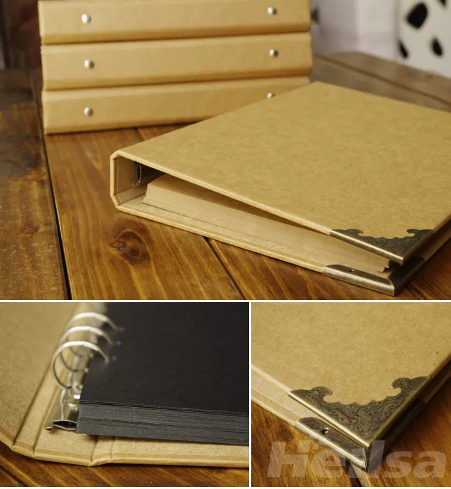 Kraft Paper Loose Leaf Handmade Scrapbook