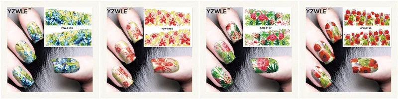 WUF 1 упаковка(10 шт) DIY Nail Art переводная Фольга Наклейка Красота ремесло аксессуары для маникюра салон# XKT-N10