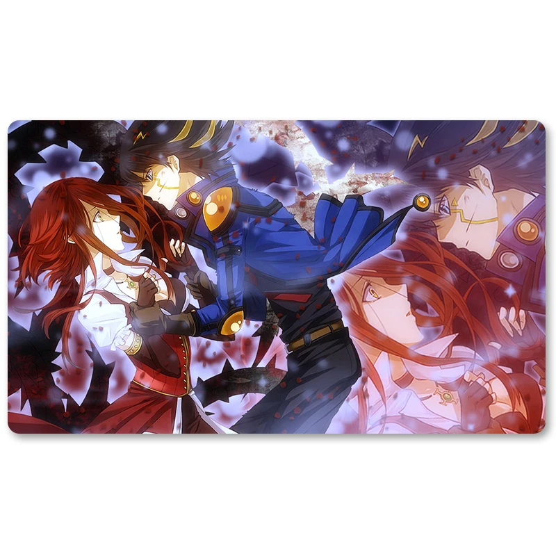 

Many Playmat Choices - Don't cry, Aki - Yu-Gi-Oh! Playmat Board Game Mat Table Mat for YuGiOh Mouse Mat