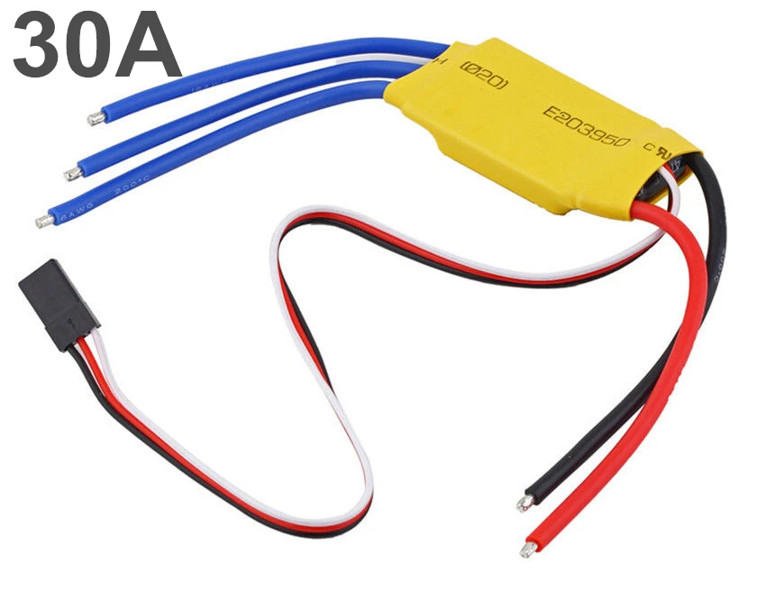30A Electric Brushless Speed Controller ESC UBEC 2 3S LIPO For RC