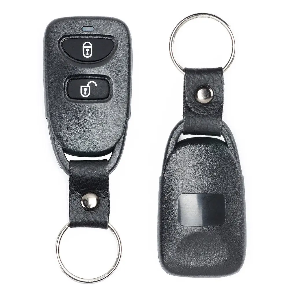 KEYECU 434 МГц FCC ID: SEKS 07TX Smart Keyless вход 2 кнопки дистанционный ключ брелок от машины для