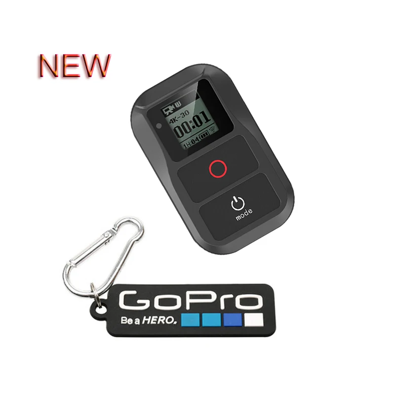 Новые аксессуары Go Pro hero 7 GoPro беспроводной WiFi Пульт дистанционного управления+ Радиоуправляемый зарядный кабель для GoPro hero 5 4 3 6 hero 7 Черная Камера