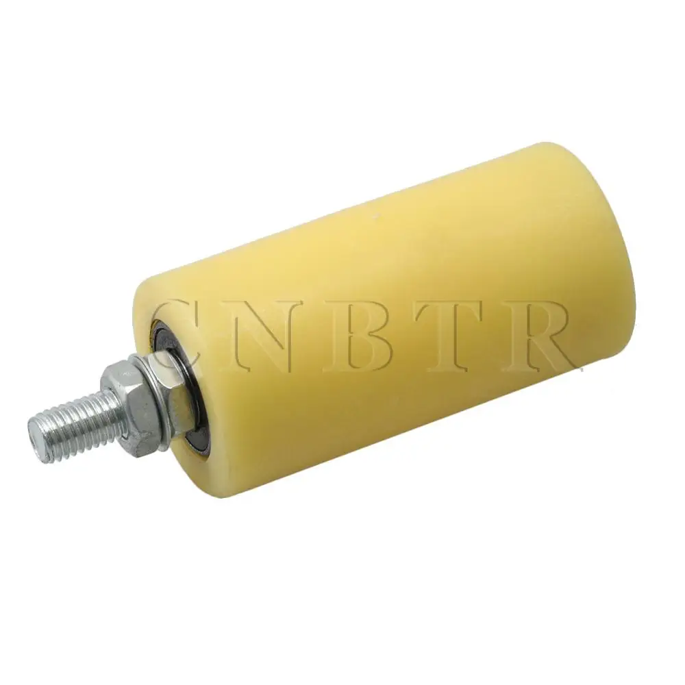 

CNBTR 50mm Diameter Polypropylene Top Roller Guide Bearing Wheel Sliding Gate Auto Door Part Replace Tool