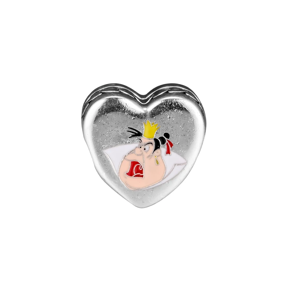 

2018 Christmas 925 Silver Features Queen of Hearts Charm Beads Original Jewelry Making Fit Pandora Bracelets & Bangle