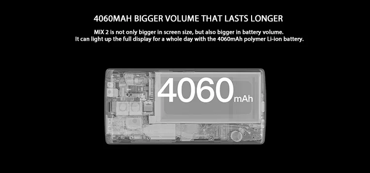 DOOGEE MIX 2 6GB RAM 64GB ROM MTK Helio P25 2.5GHz Octa Core 5.99 Inch Bezel-less FHD+ Screen Quad Camera Android 7.1 4G LTE Smartphone