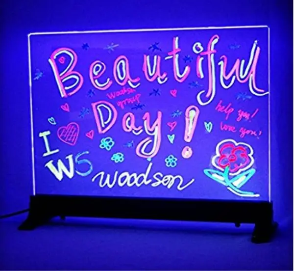 

design your own Custom Flashing Illuminated Erasable Neon LED Message Menu Sign Clear Glass Writing Board beer bar neon sign RGB