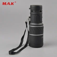 Открытый мощный монокулярный 12x50 Монокулярные полевые очки Водонепроницаемый противотуманный телескопы Военная Профессиональная Охота