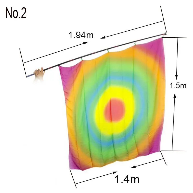 Появляющийся флаг сценические фокусы реквизит игрушки профессиональный волшебник легко делать - Цвет: No.2