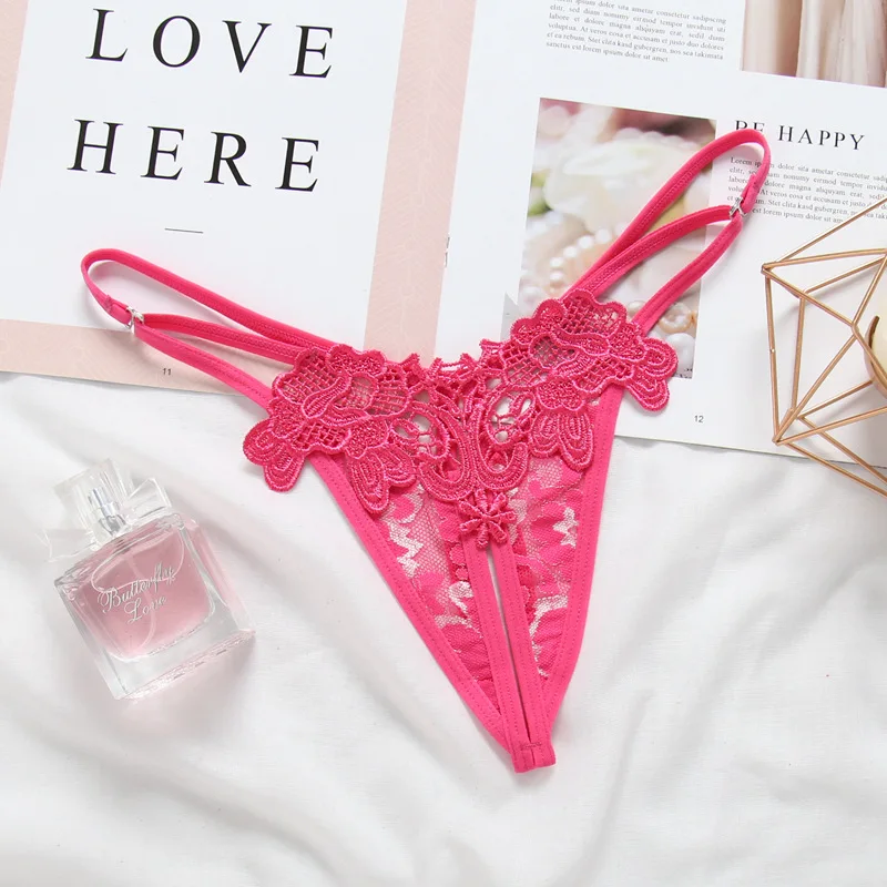 Women Sexy Lingerie hot erotic sexy panties open crotch porn transparent lace underwear crotchless underpants sex wear g-string (15)