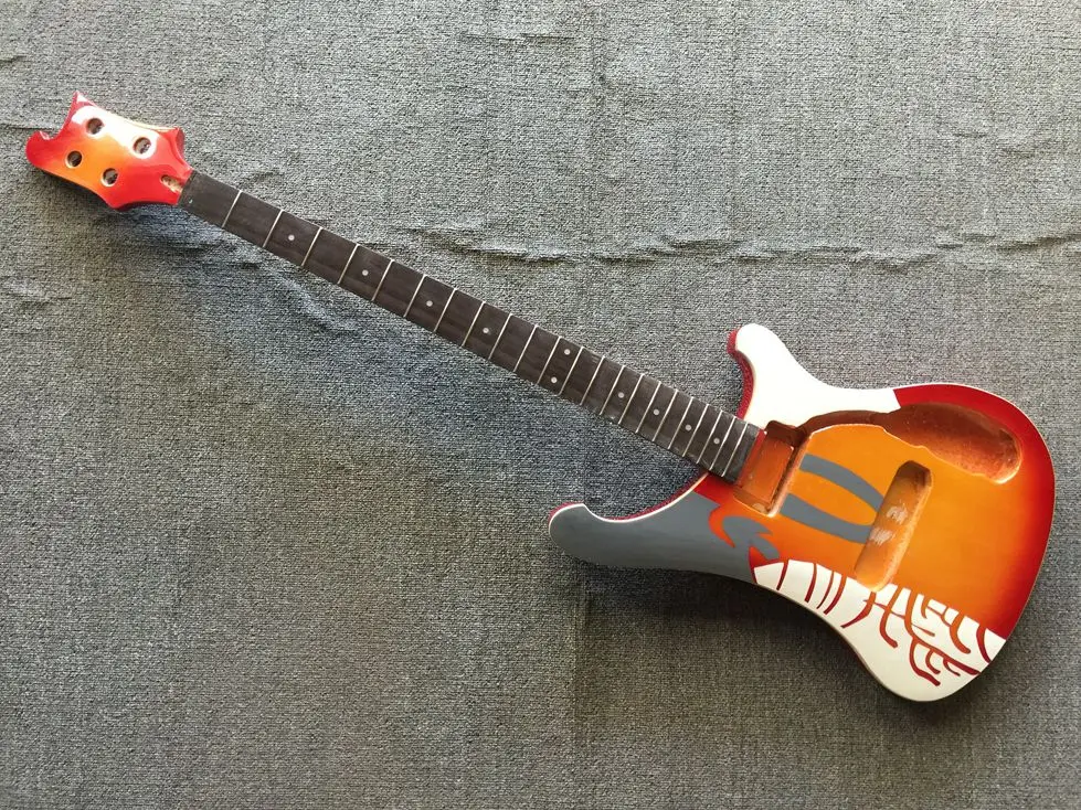 

China Custom Electric Bass Guitar Body 4003 PAUL MCCARTNEY PSYCHEDELIC Bass , Can with hardware, can left-handed