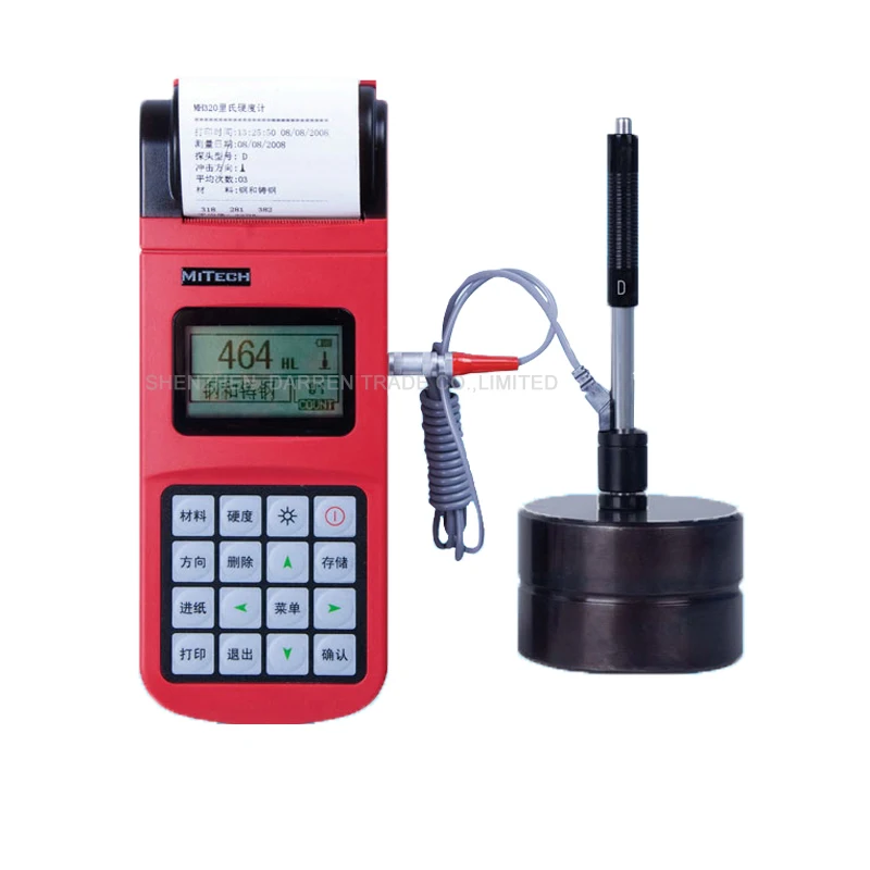

High Quality 1pc MH320 Leeb Tester of the gauge Hardness tester Metal durometer hardness tester with English manual