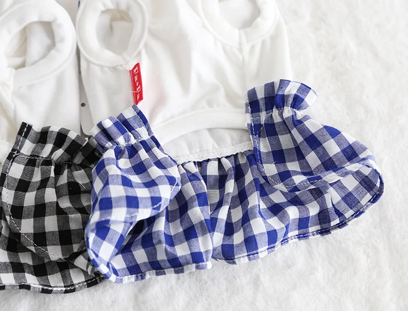 Plaid-Grid-Lace-Bow-Pet-Dog-Clothes-Summer-Dress-Dog-Coat-Cat-Dress-Dog-Button-Dress (1)