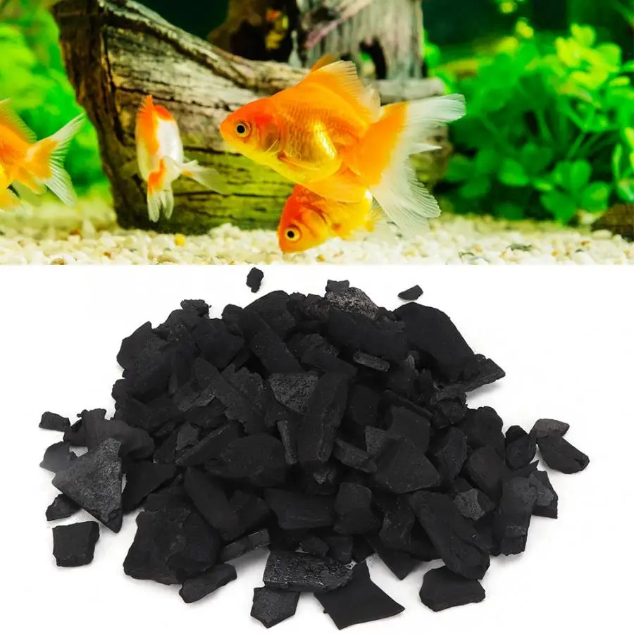 

500ml/ Box Fish Tank Aquarium Activated Bamboo Charcoal Carbon Purify Filter Deodorizer