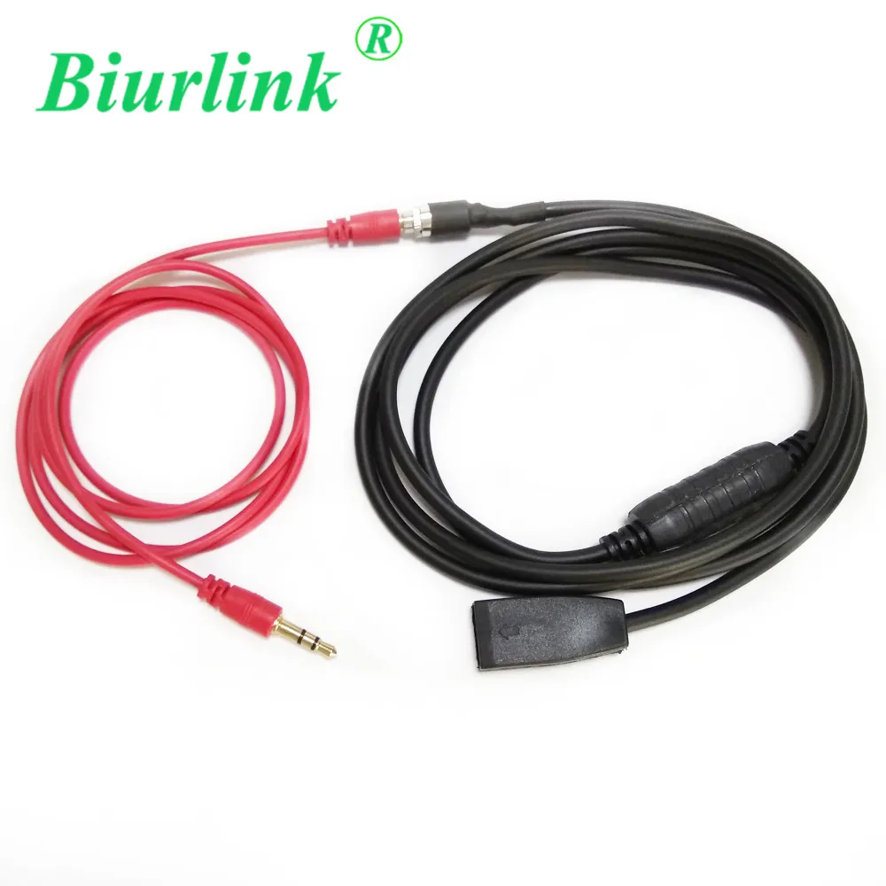 Разъем AUX Biurlink 3 5 мм сменный кабель для смены компакт дисков BMW E46 1998 2006 10