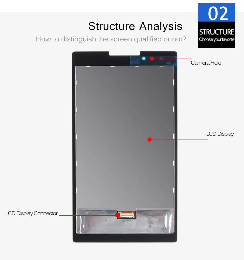 SRJTEK " для lenovo Tab 2 A7-30HC A7-30 A7-30DC ЖК-экран дигитайзер Сенсорная панель стеклянная сборка планшетный ПК Замена