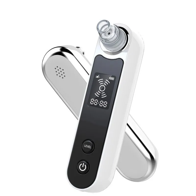 

Microcrystalline Blackhead Remover Pore Vacuum Suction Rechargeable Pore Cleaner Comedone Pimple Extractor Skin Care Tools
