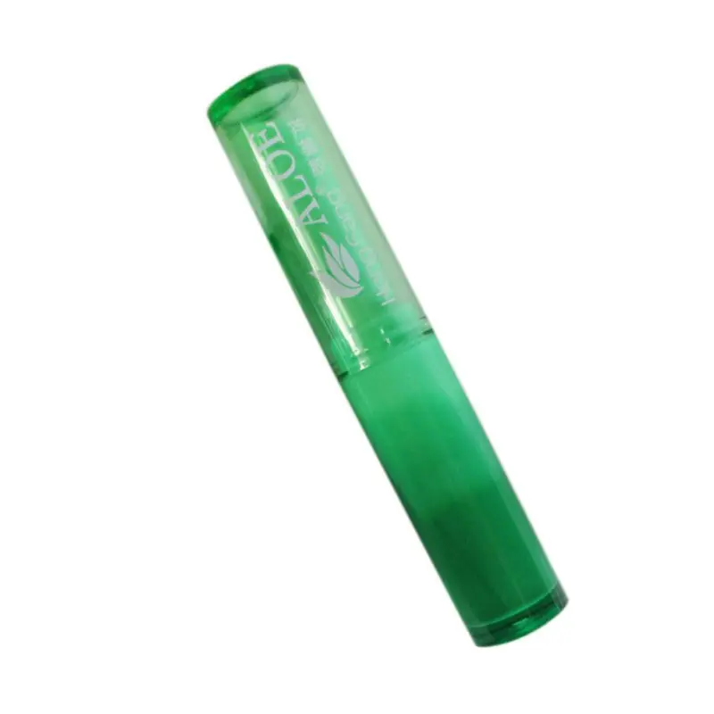 Waterproof Natural Aloe Vera Gel Nourishing Color Changing Lipstick Portable Facial Makeup Moisture Lipstick Lip Balm