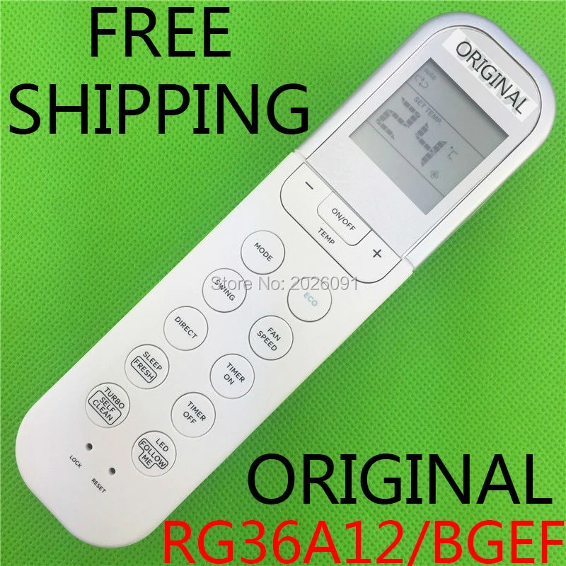 Original VIVAX RG36A12/BGEF Replacement for ARISTON Midea Air