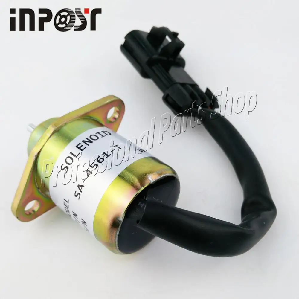 

12V SA-4561-T Fuel Shutdown Solenoid Valve 1503ES-12A5UC9S For Kubota CT4.91-V1505 CT3.69-D1105 Thermo King