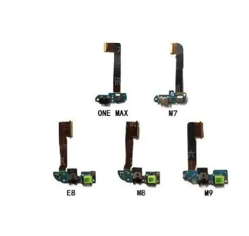 

Original USB micro dock charge charger charging port connector microphone board Flex For HTC One M7 M8 E8 M9 plus one max
