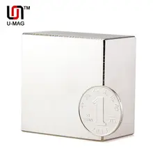 1pcs Block 50x50x30mm Super Strong Rare Earth magnets N52 Neodymium Magnet High Quality Free Shipping
