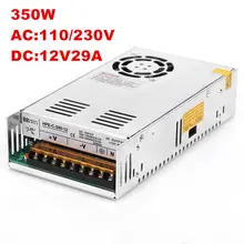 20 шт 350 W 12 V 29A Питание 12 V 29A 350 W AC-DC 100-240 V S-350-12 DC12V