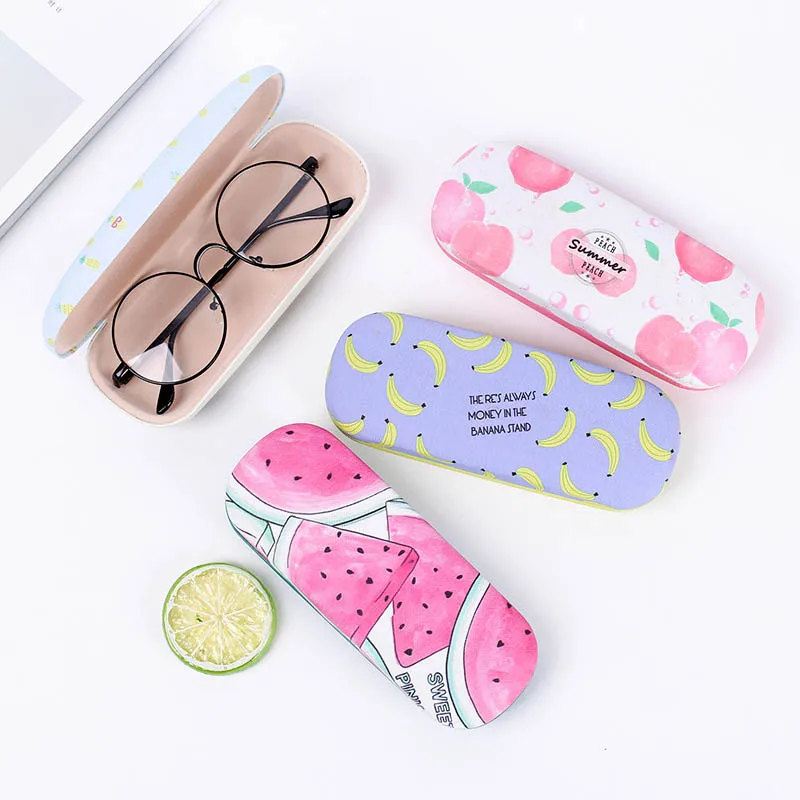 

Portable Sunglasses Case Candy Color Letter Fruit Pattern Goggles Glasses Box NYZ Shop