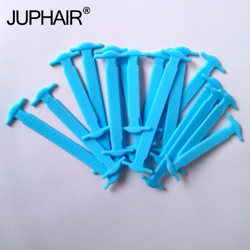 

JUP 1-50 Sets Sky Blue Fashion Unisex Athletic Race No Tie Shoelaces Elastic Silicone Laces Sneakers Fit Belt Laces Accessories