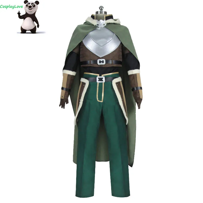 

CosplayLove The Rising of the Shield Hero Iwatani Naofumi Cosplay Costume Custom Made For Christmas Halloween With Shoes Cover