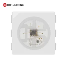 10~ 1000 шт. SK9822(аналогичный APA102) светодиодные чипы IC SMD 5050 RGB для полосы экрана DC5V с данными и часами отдельно