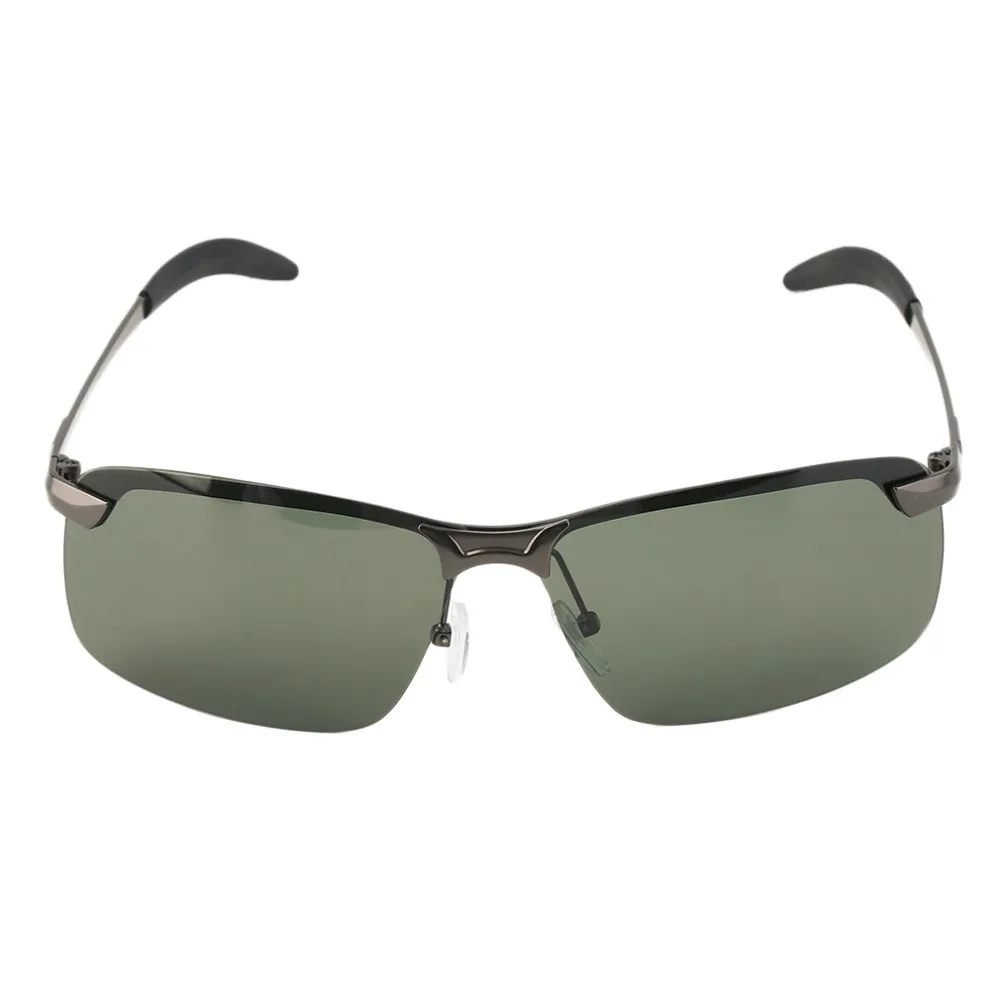 Ретро солнцезащитные очки мужские ночного видения Поляризованные солнцезащитные очки для вождения на открытом воздухе Рыбалка супер светильник рамка мягкая резиновая подкладка