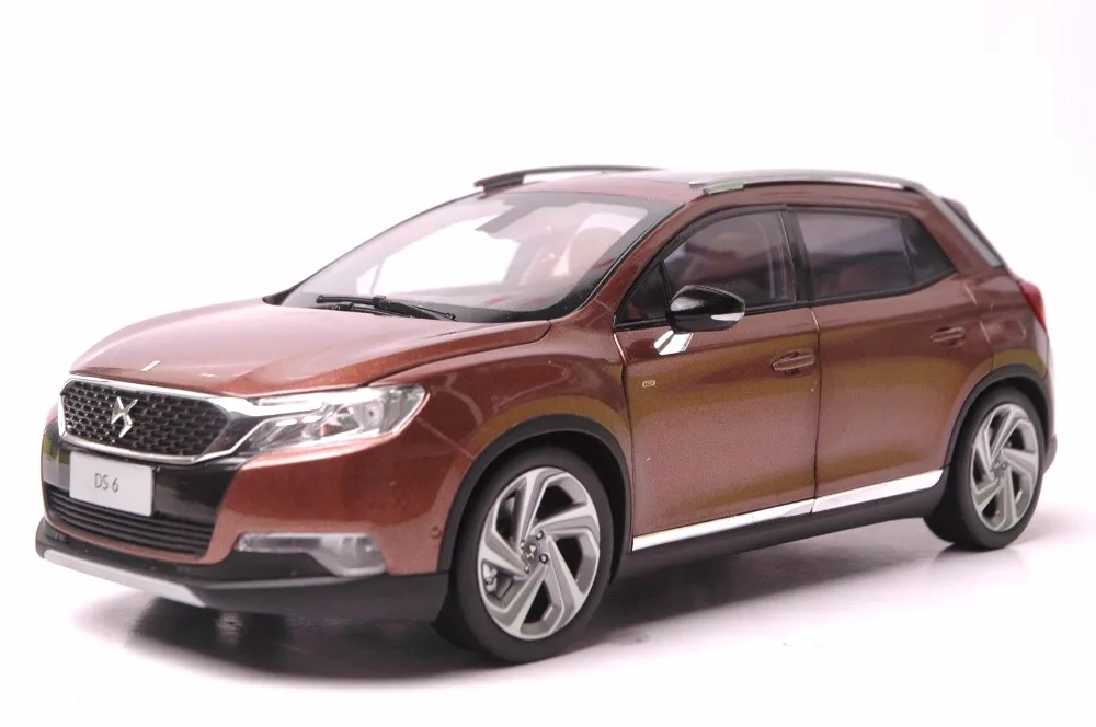 Модель литая в масштабе 1:18 для Citroen DS 6 SUV игрушечный автомобиль из сплава